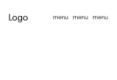 Mobile – show menu items